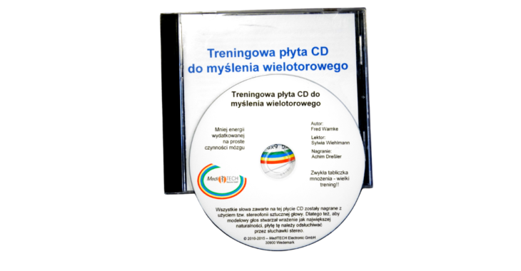 Treningowa płyta CD do myślenia wielotorowego